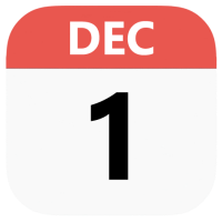 Calendar 1 December