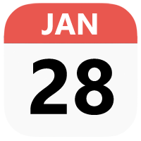 Calendar 28 January
