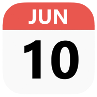 Calendar 10 Jun