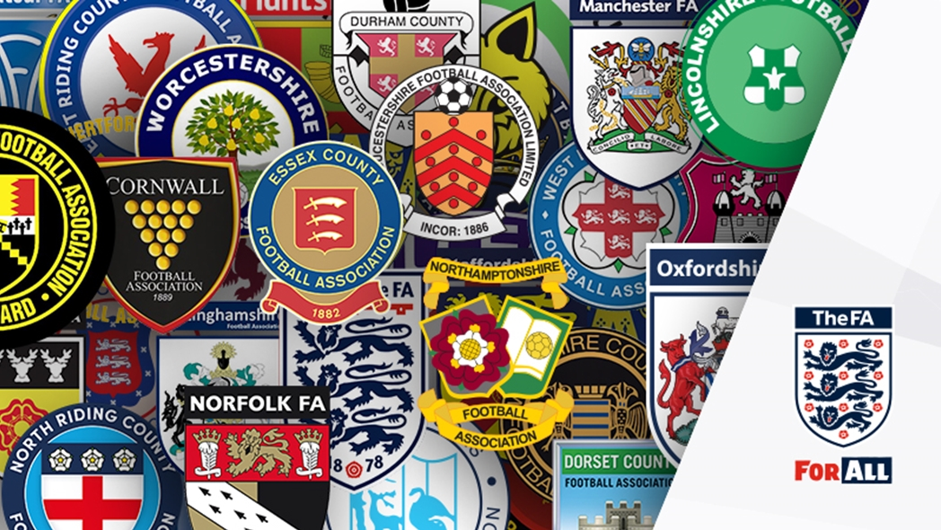 County FA logos